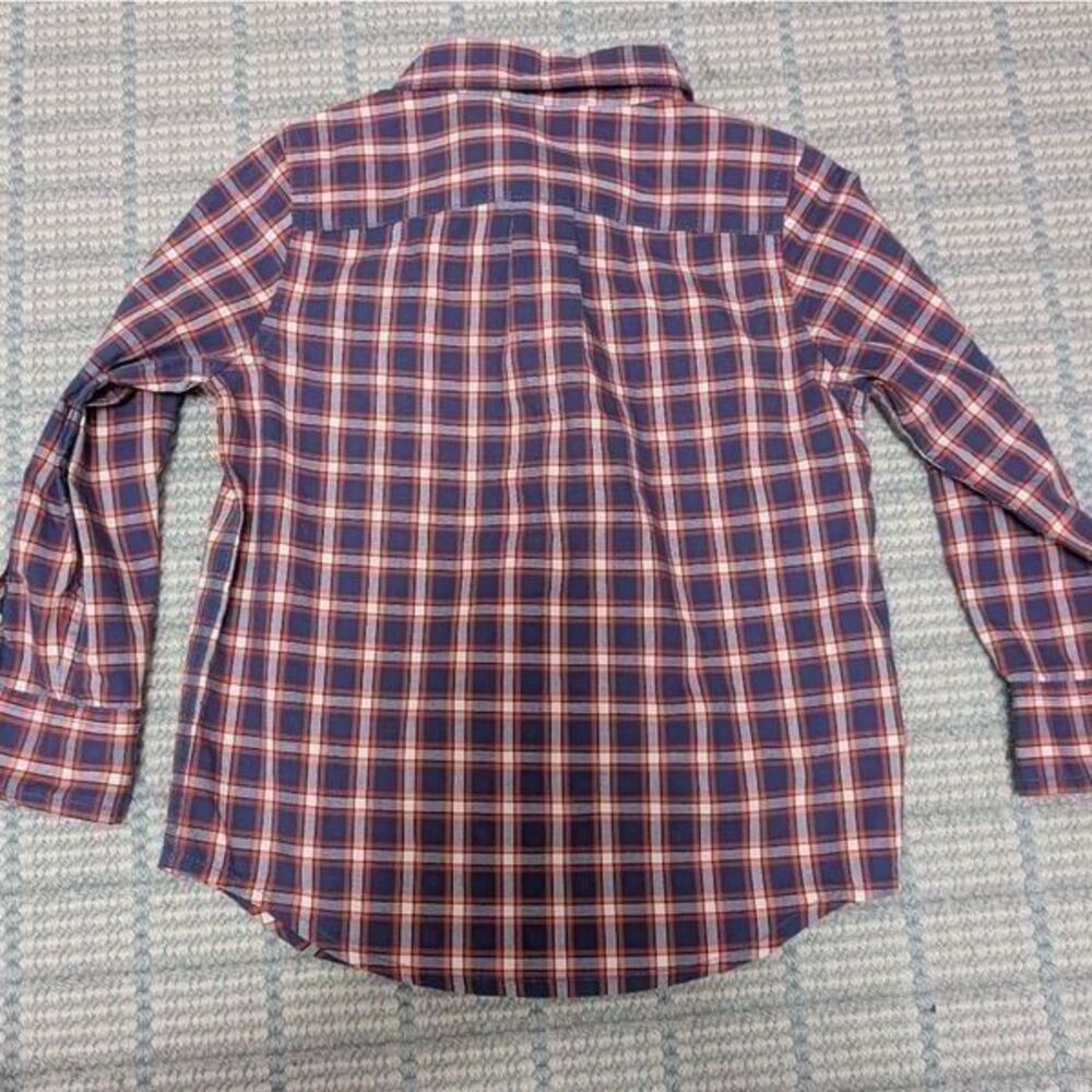 NWOT Janie and Jack Plaid Brushed Twill Shirt Size 18-24 Months Baby Formal - Picture 4 of 5